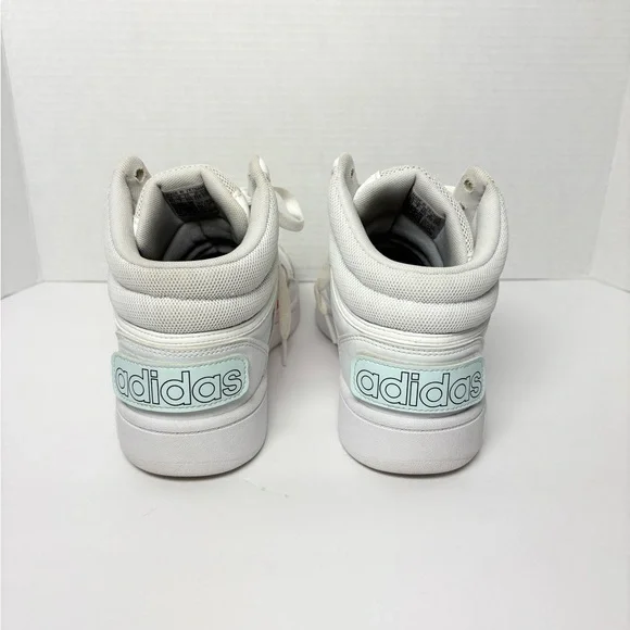 Adidas Hoops 3.0‎ Mid Classic World Friends Sneaker High Top Shoes Womens Sz 8.5 - Picture 6 of 8